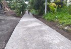 Jalan Baru TMMD Karangasem Selesai 100%, Harapan Baru Terbuka Lebar
